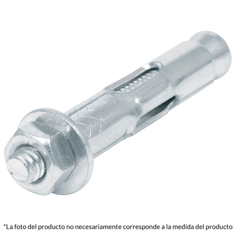 TAQUETE DE EXPANSION 1/4" X 56MM CON TORNILLO TRUPER FIERO