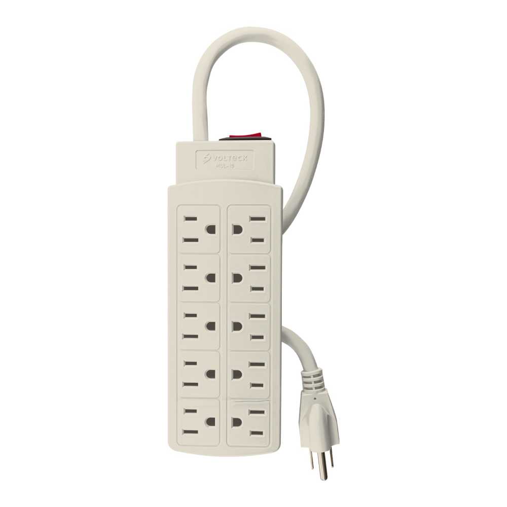 MULTICONTACTO USO RUDO 10 ENTRADAS 60CMS. MUL-10 47251 TRUPER