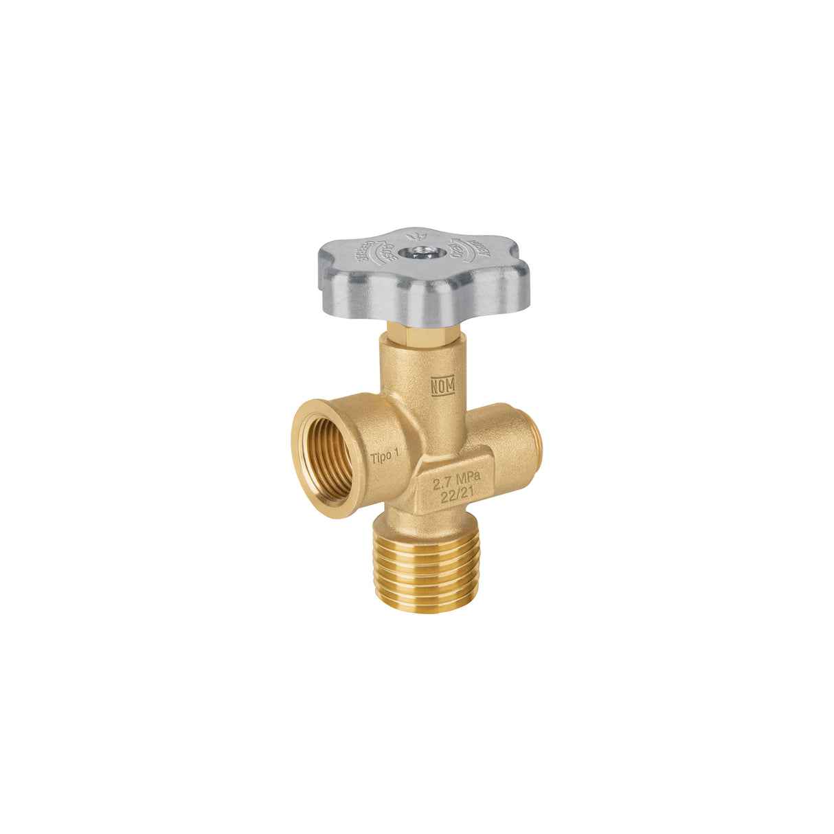 VALVULA PARA CILINDROS DE GAS LP HASTA 45KG VGC-560 MCA FOSET