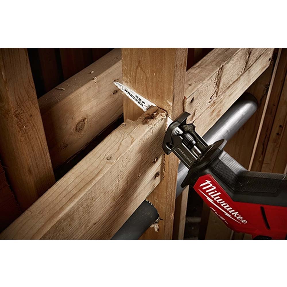 SEGUETA DE METAL THE WRECKER PARA SIERRA SABLE 8 DIENTES X PULGADA 6" DE LARGO 5 PIEZAS MILWAUKEE *** HAE ***