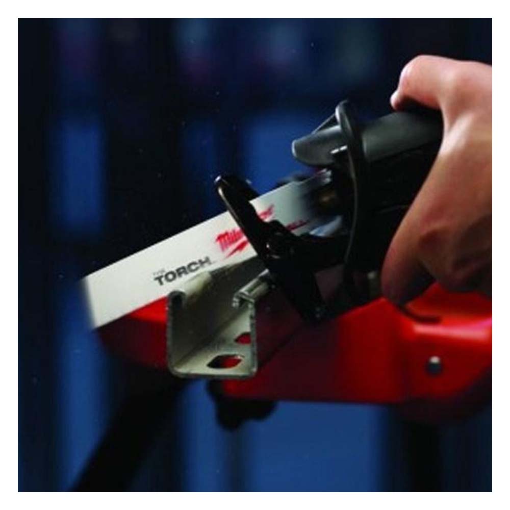 SEGUETA DE METAL THE TORCH PARA SIERRA SABLE 10 DIENTES X PULGADA 9" DE LARGO 5 PIEZAS MILWAUKEE