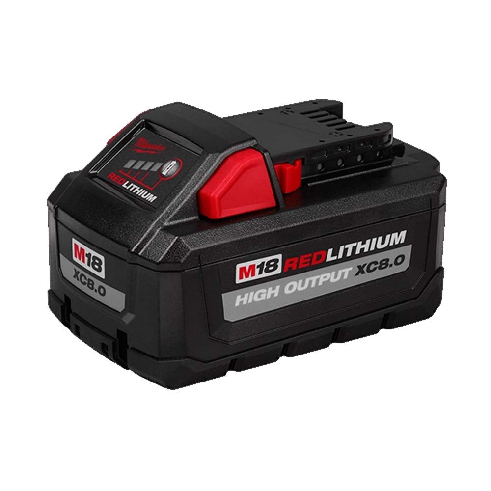 BATERIA 18 VOLTS REDLITHIUM ION CAPACIDAD EXTENDIDA XC 8AMP M18 MILWAUKEE