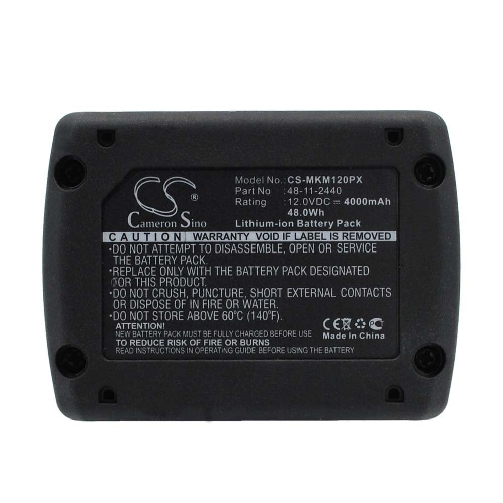 BATERIA 12 VOLTS REDLITHIUM ION CAPACIDAD EXTENDIDA XC 4AMP M12 MILWAUKEE
