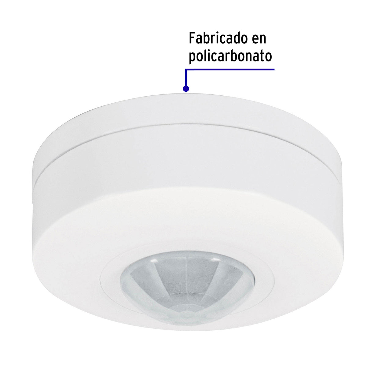 SENSOR DE MOVIMIENTO PARA TECHO ALCANCE 6 M VOLTECK *** OFRECER SM-360-TS-N O 85196 ***