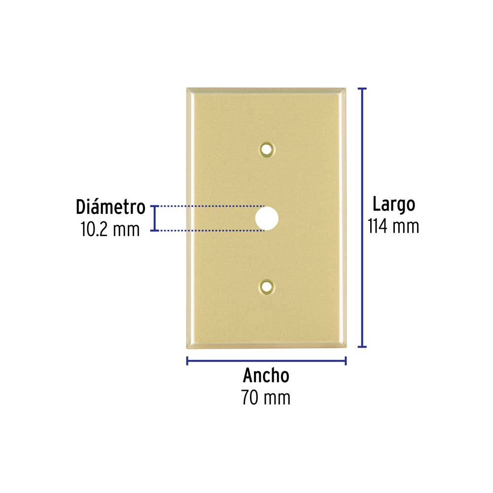 PLACA ALUMINIO PARA ATENUADOR PADI-S 48174 TRUPER