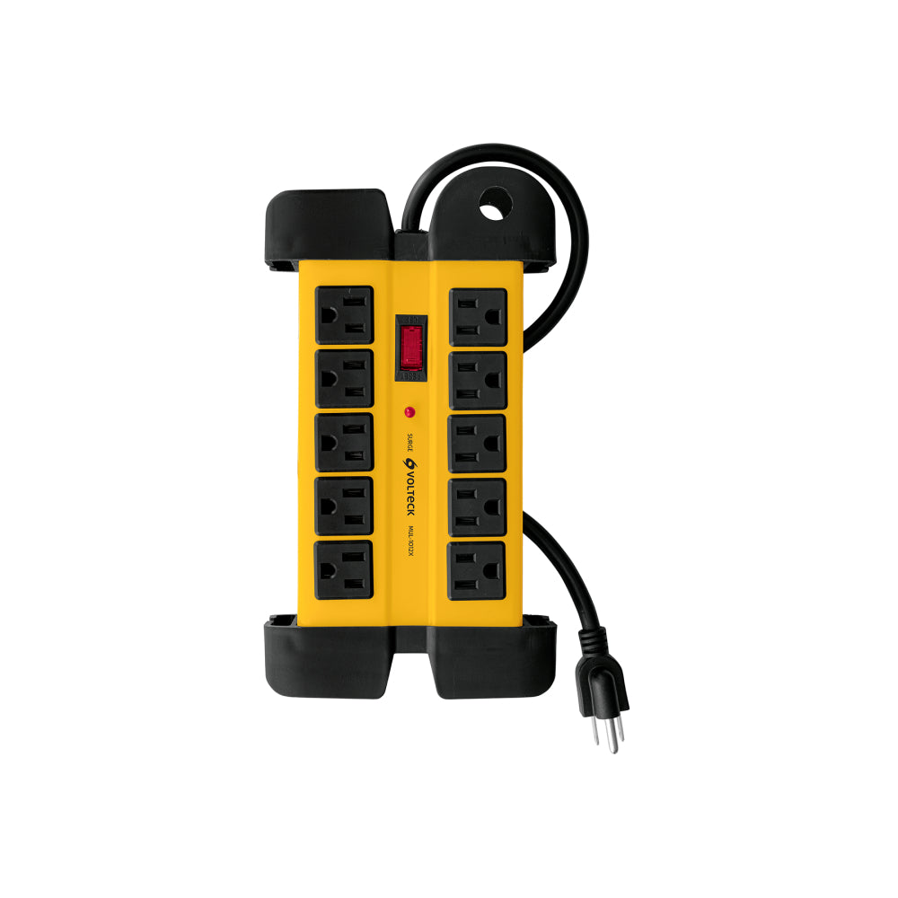 MULTICONTACTO INDUSTRIAL SUPRESOR PICOS CAL. 14 AWG 10 ENTRADAS MUL-1012X 48190