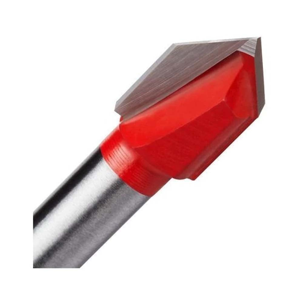 JUEGO DE BROCAS PARA VIDRIO Y AZULEJOS **4 PIEZAS** INCLUYE BROCA 1/8" BROCA 3/16" BROCA 1/4" BROCA 5/16" MILWAUKEE