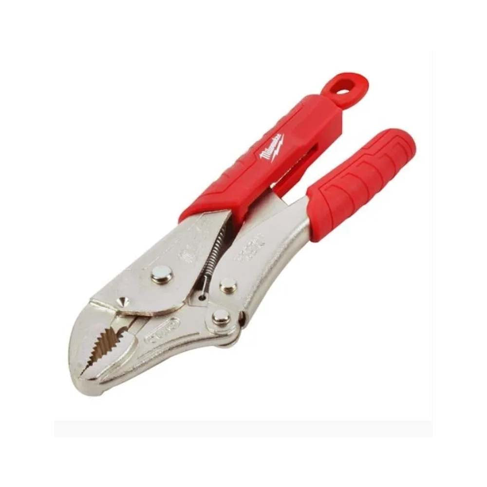 PINZA DE PRESION CON MORDAZA CURVA TORQUE LOCK CON EMPUÑADURA 10" MILWAUKEE