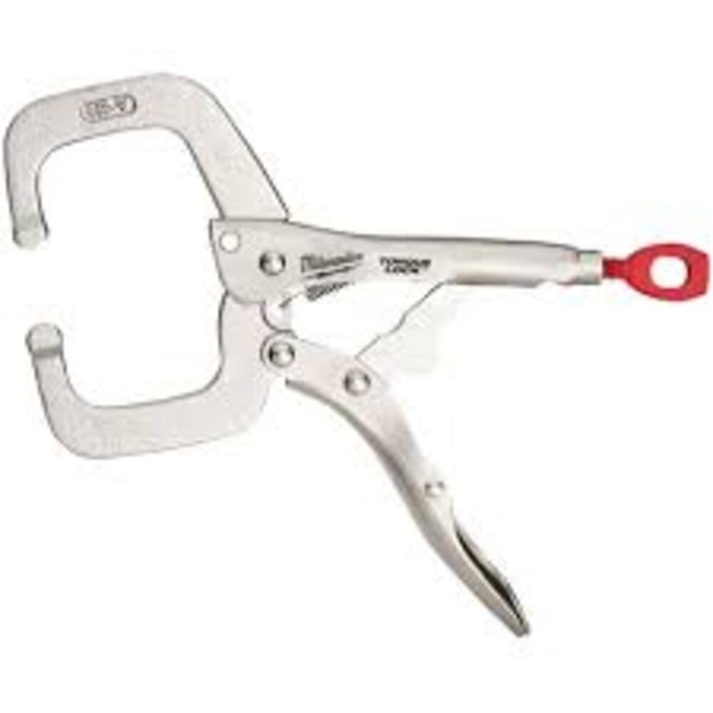 PINZAS DE PRESION EN "C" CON MORDAZAS GIRATORIAS TORQUE LOCK 6" MILWAUKEE *** OFRECER PC6 ***