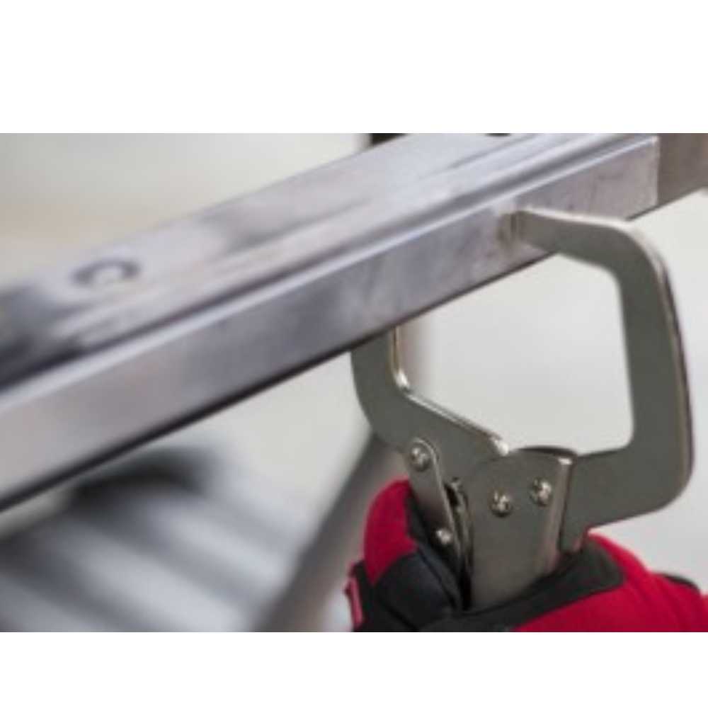 PINZAS DE PRESION EN "C" CON MORDAZAS GIRATORIAS TORQUE LOCK 6" MILWAUKEE *** OFRECER PC6 ***