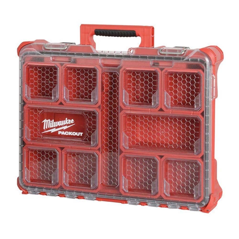 CAJA DE ALMACENAMIENTO ORGANIZADOR PACKOUT 38.6 X 50.0 X 11.7 CM MILWAUKEE