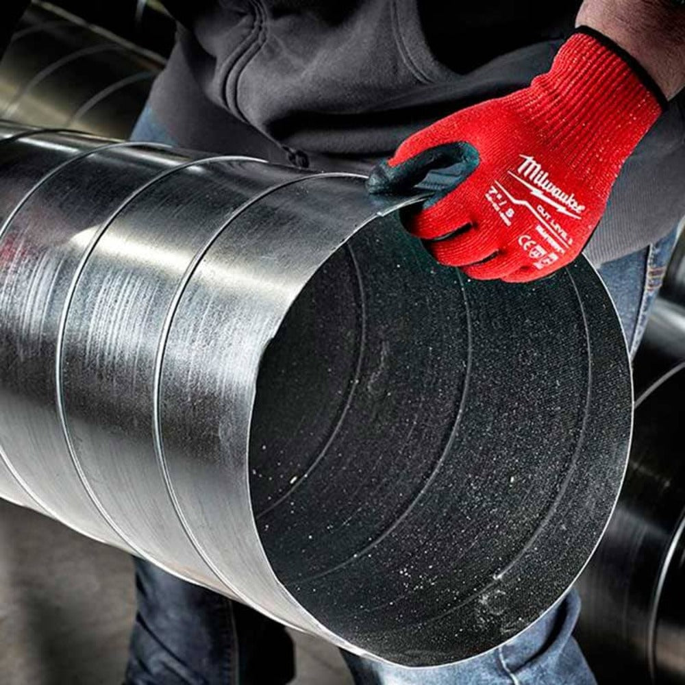 GUANTES DE NITRILO ANTICORTE NIVEL 1 TALLA "M" MILWAUKEE *** OFRECER ME900106795 DE 3M ***