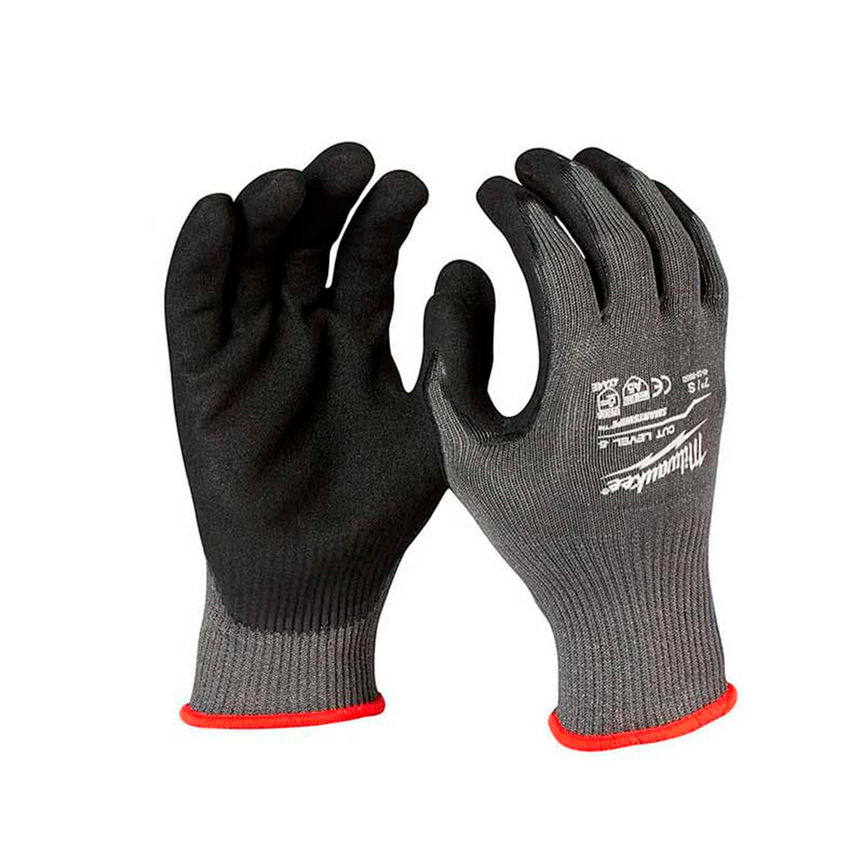 GUANTES DE NITRILO CUT 5 - L MILWAUKEE *** EXHIBIDO ***
