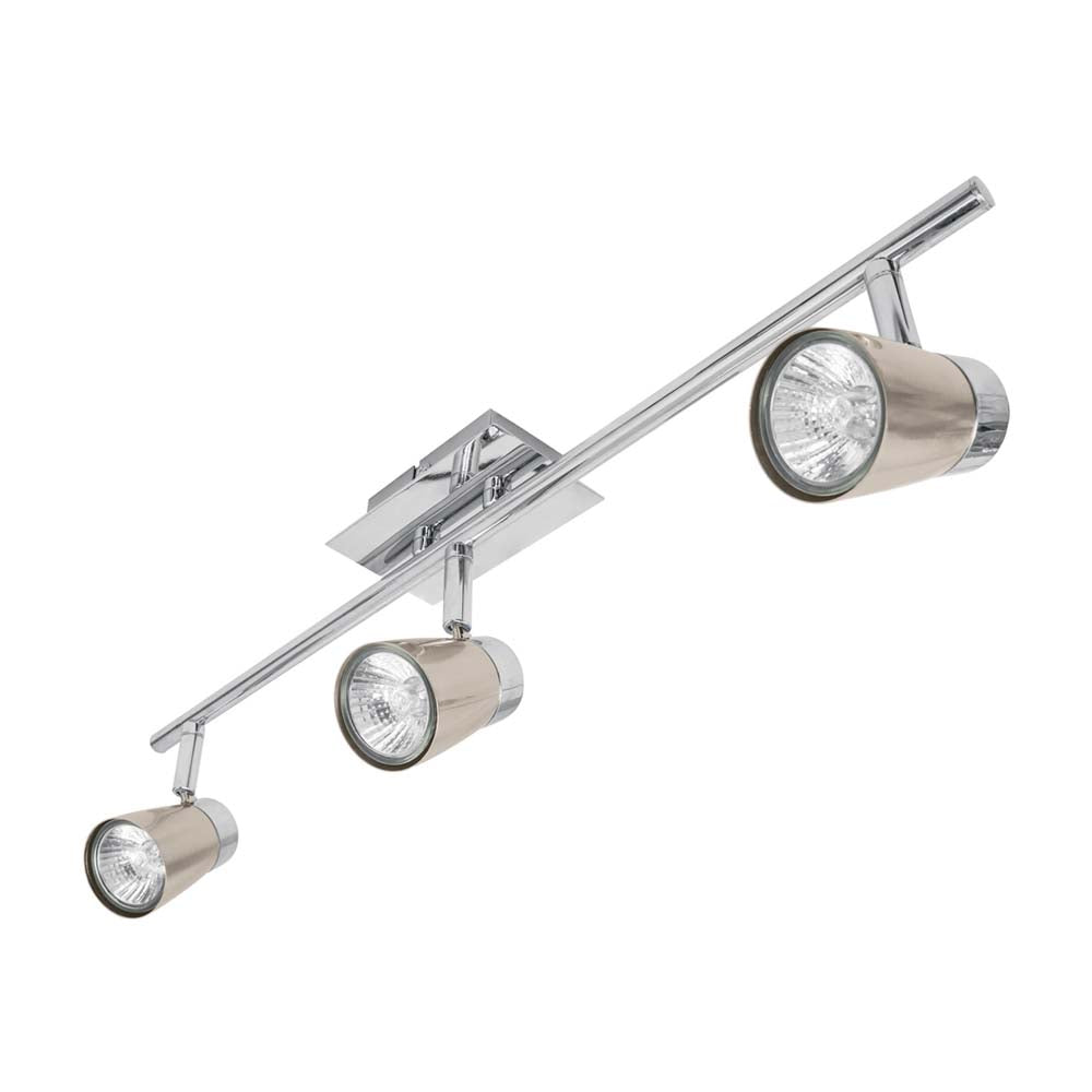 LUMINARIO SOBREPONER 3 SPOTS 150W/120V. SOB-303S 48434 TRUPER