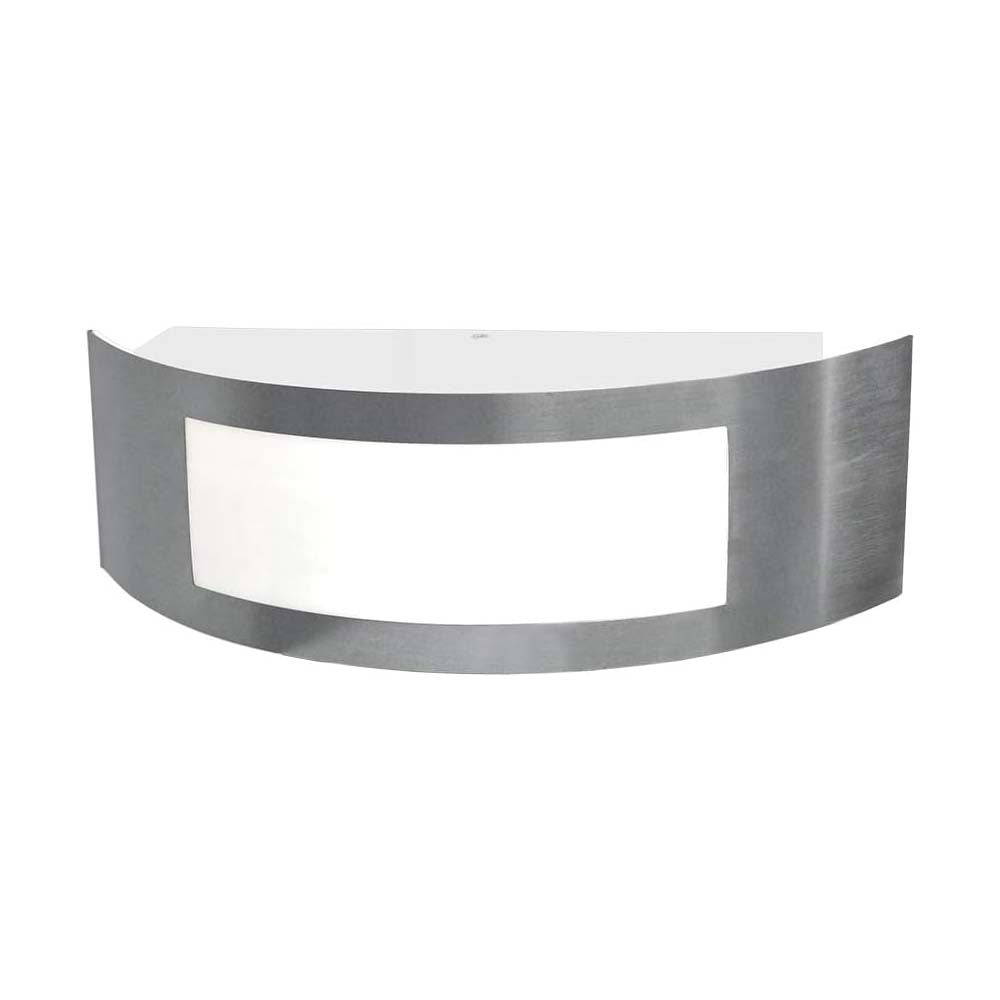 ARBOTANTE 1LUZ 1 VENTANA 60W. ACERO INOXIDABLE MALI ADIR