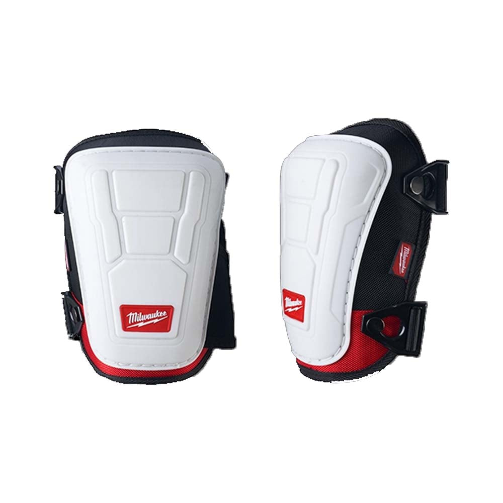 RODILLERA DE ALTO RENDIMIENTO ANTIARAÑAZOS GEL Y CUBIERTA DURA DOS HEBILLAS AJUSTABLES SEGURAS MILWAUKEE