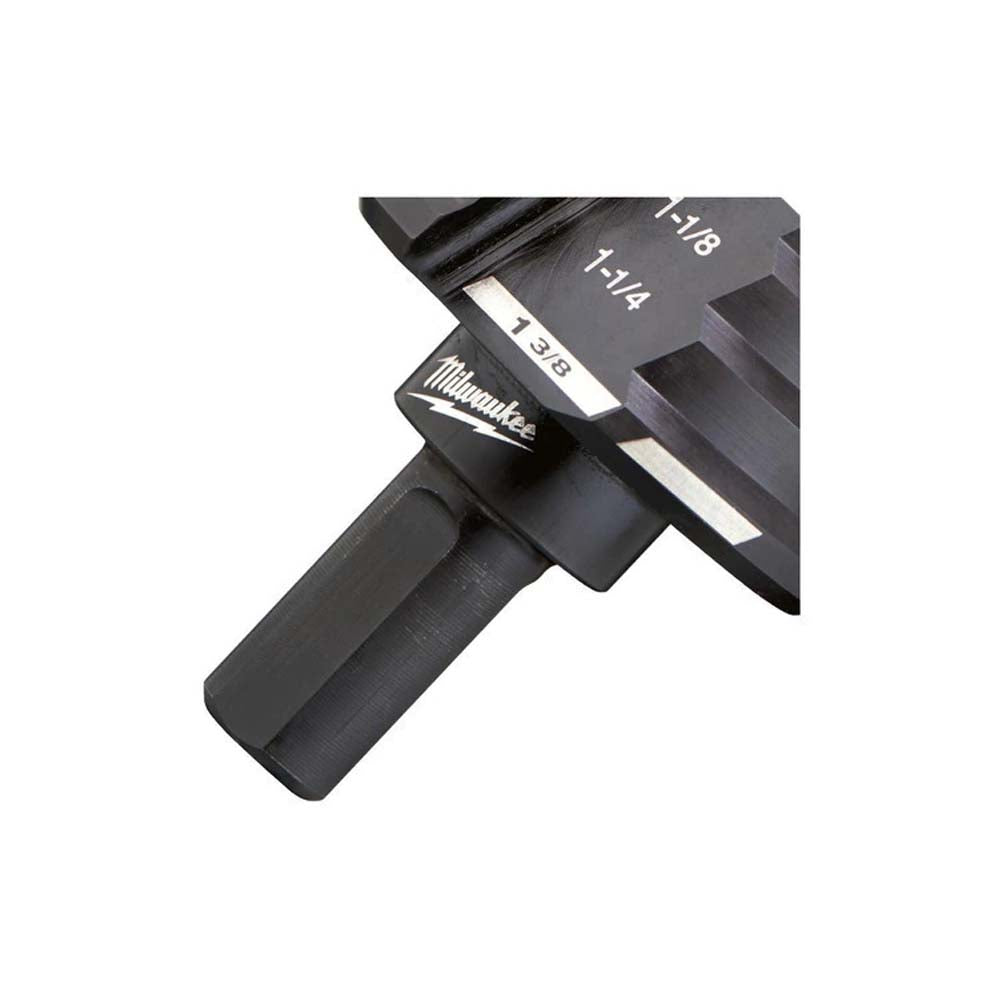 BROCA ESCALONADA PARA METAL 1/4" - 1-3/8" #5 MILWAUKEE