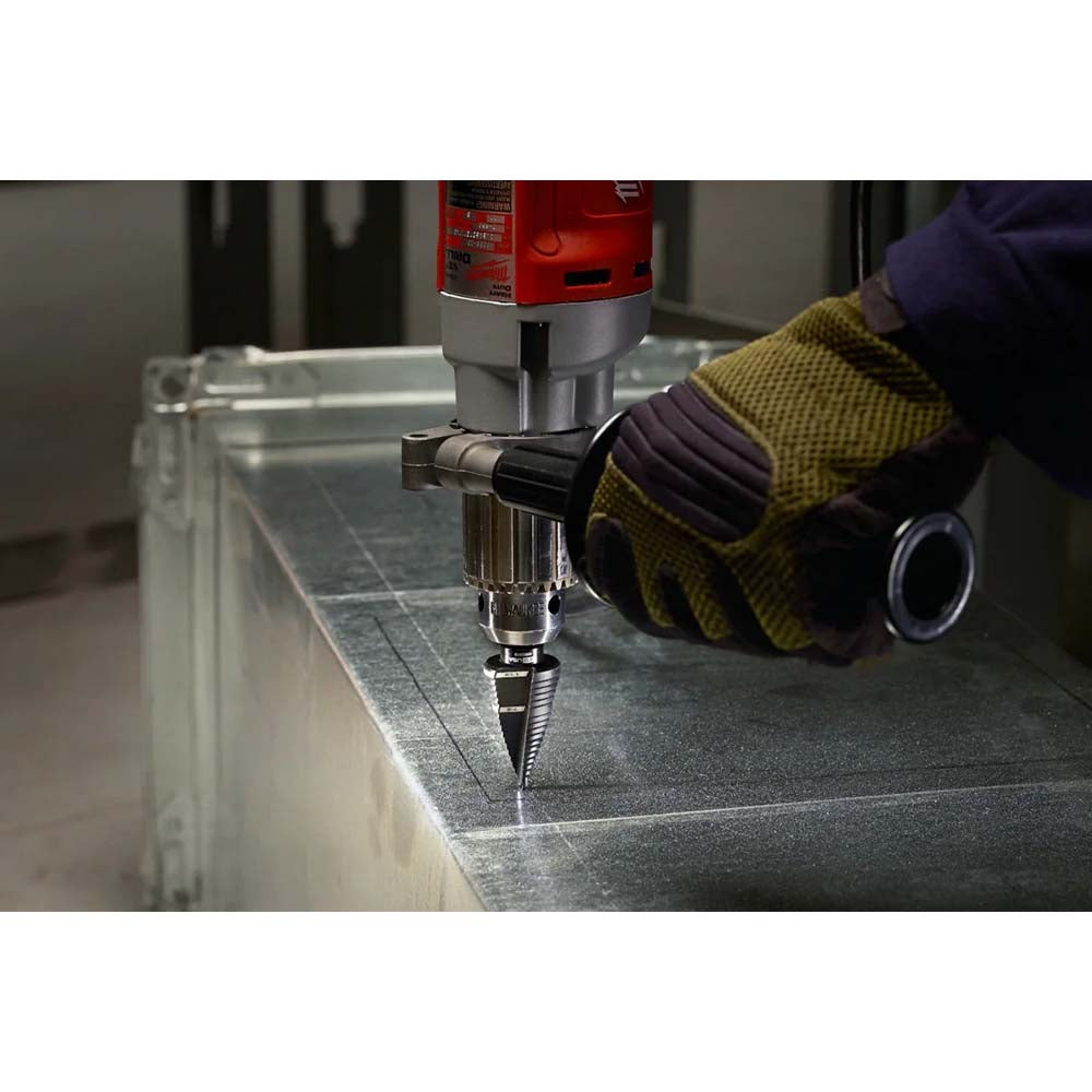 BROCA ESCALONADA PARA METAL 7/8" - 1-3/8" #12 MILWAUKEE