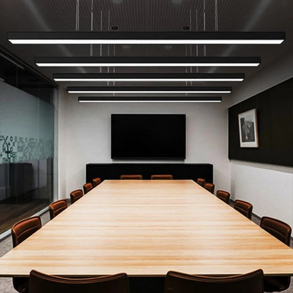 INTERIOR REGLETA LED 48W 4000K NEGRO