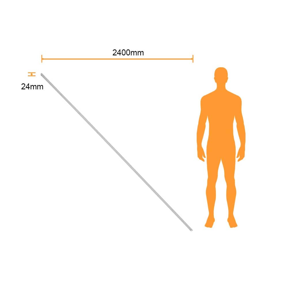 INTERIOR REGLETA LED 48W 6500K BLANCO