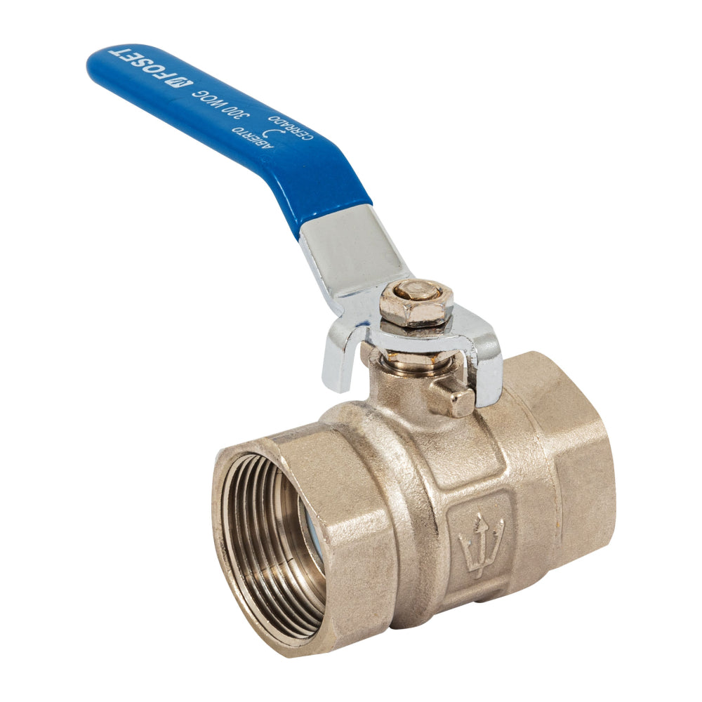 VALVULA DE ESFERA DE LATON ROSCABLE 1-1/4"