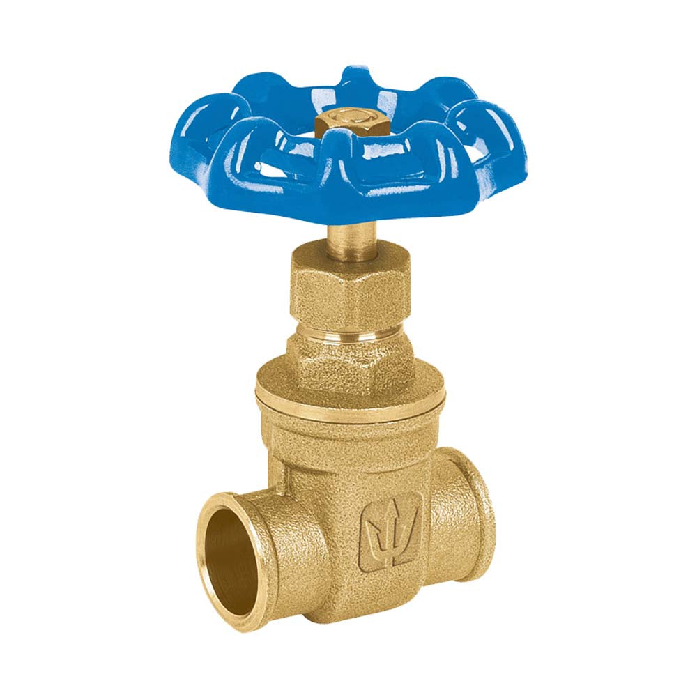 VALVULA COMPUERTA (LLAVE DE PASO) SOLDABLE 1 1/2" (38MM) COSO-1-1/2 49027 TRUPER FOSET