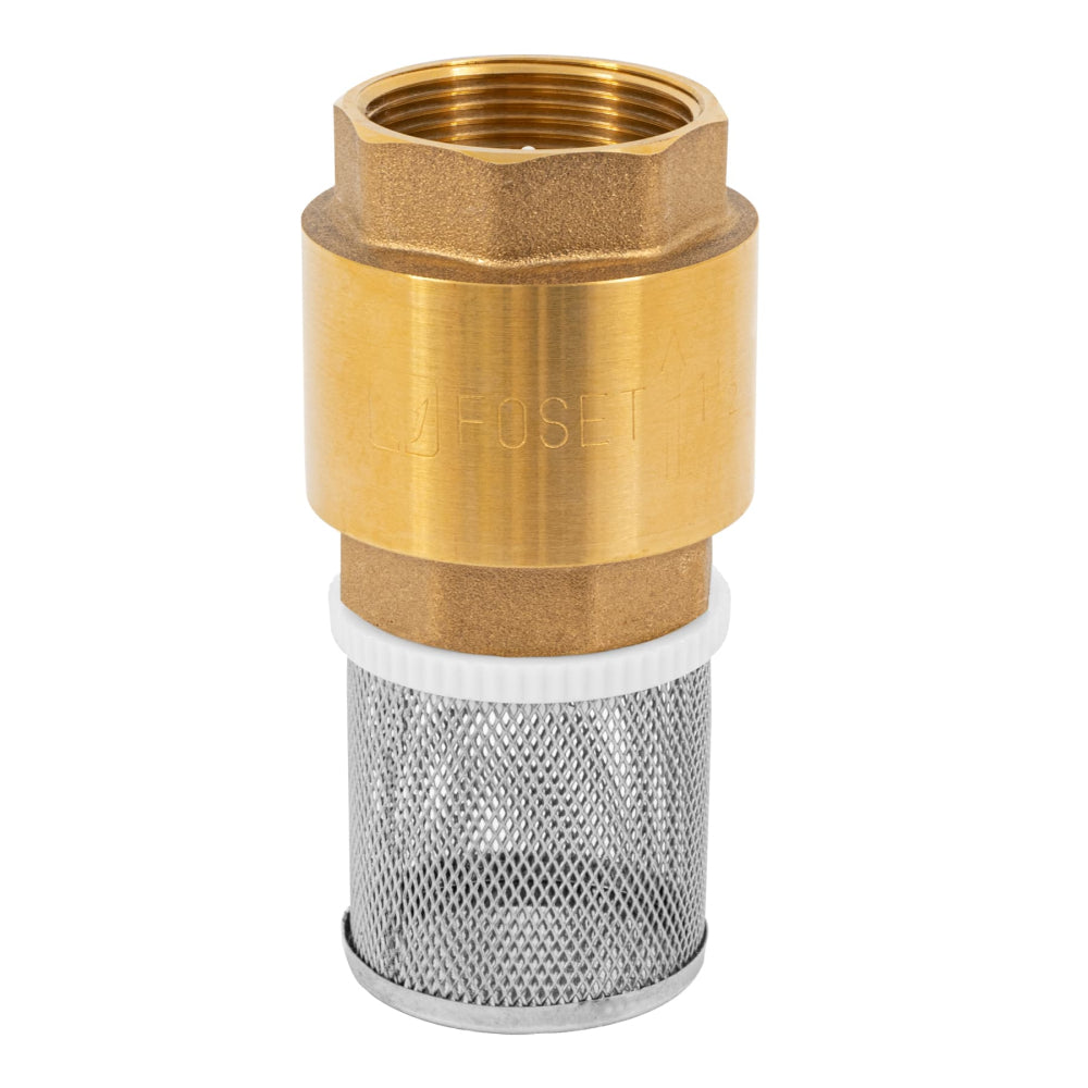 PICHANCHA CON REJILLA ACERO INOXIDABLE 1-1/2" FOSET