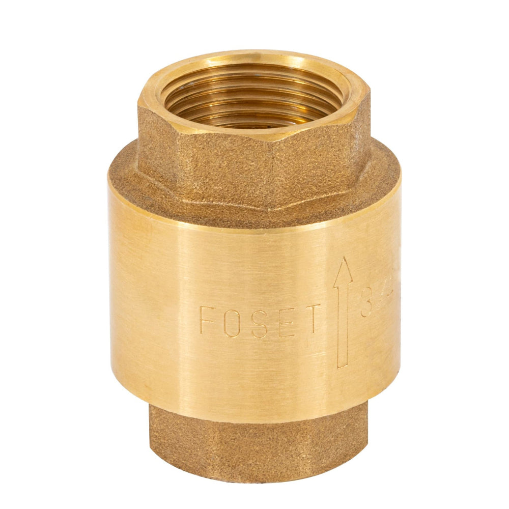 VALVULA RETENCION LATON 3/4" FOSET
