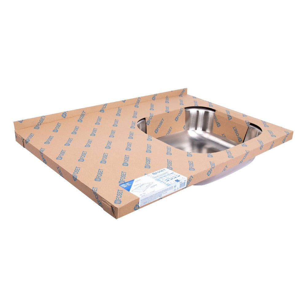 TARJA DE SOBREPONER 80X50 CM TINA DERECHA FOSET