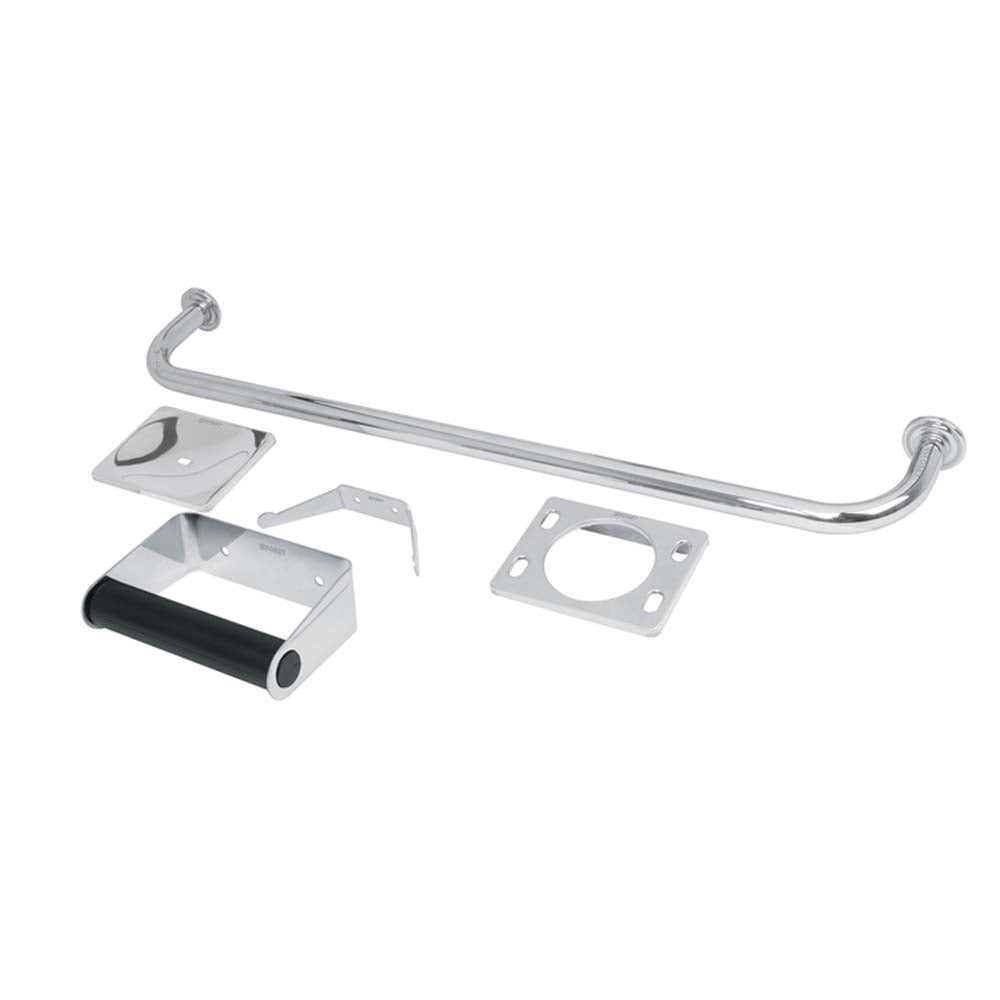 JUEGO ACCESORIOS BAÑO 5 PIEZAS BASIC MCA TRUPER FOSET