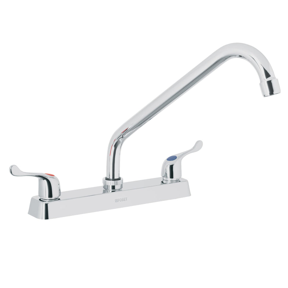 MEZCLADORA PARA FREGADERO MANERALES PALANCA BASIC MCA TRUPER FOSET