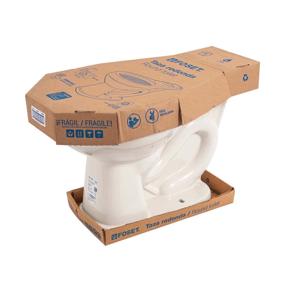 TAZA REDONDA CERAMICA MARFIL FOSET