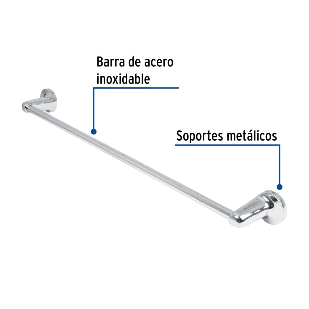 TOALLERO DE BARRA FOSET AQUA