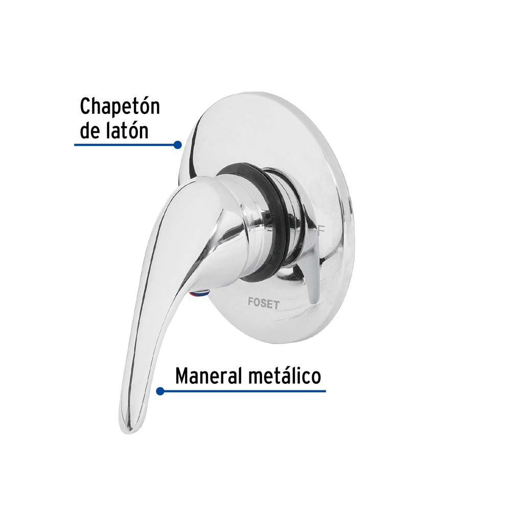 MONOMANDO PARA REGADERA FOSET AQUA