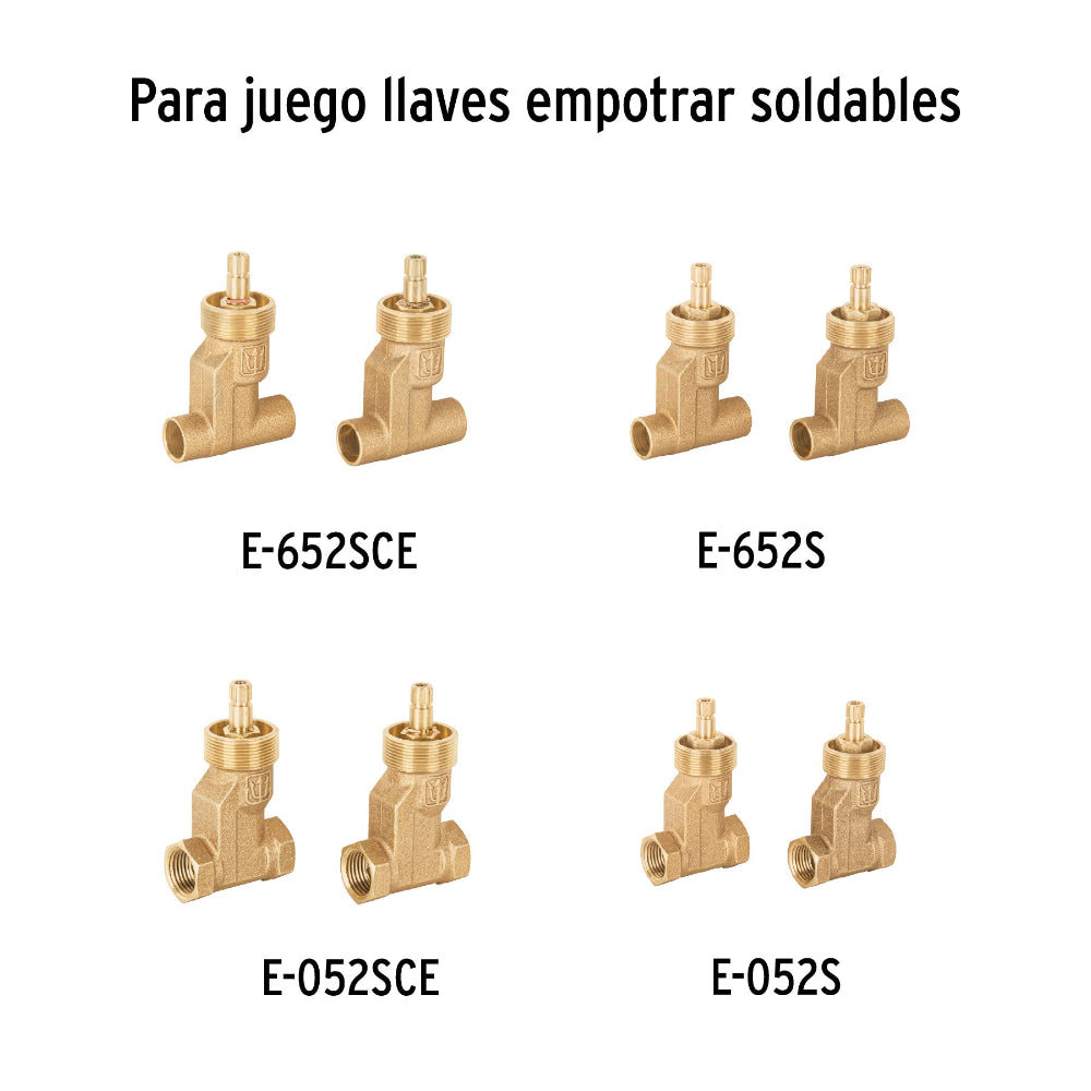 JUEGO DE 2 MANERALES DE ACRILICO REGADERA AMBAR BASIC MCA TRUPER FOSET