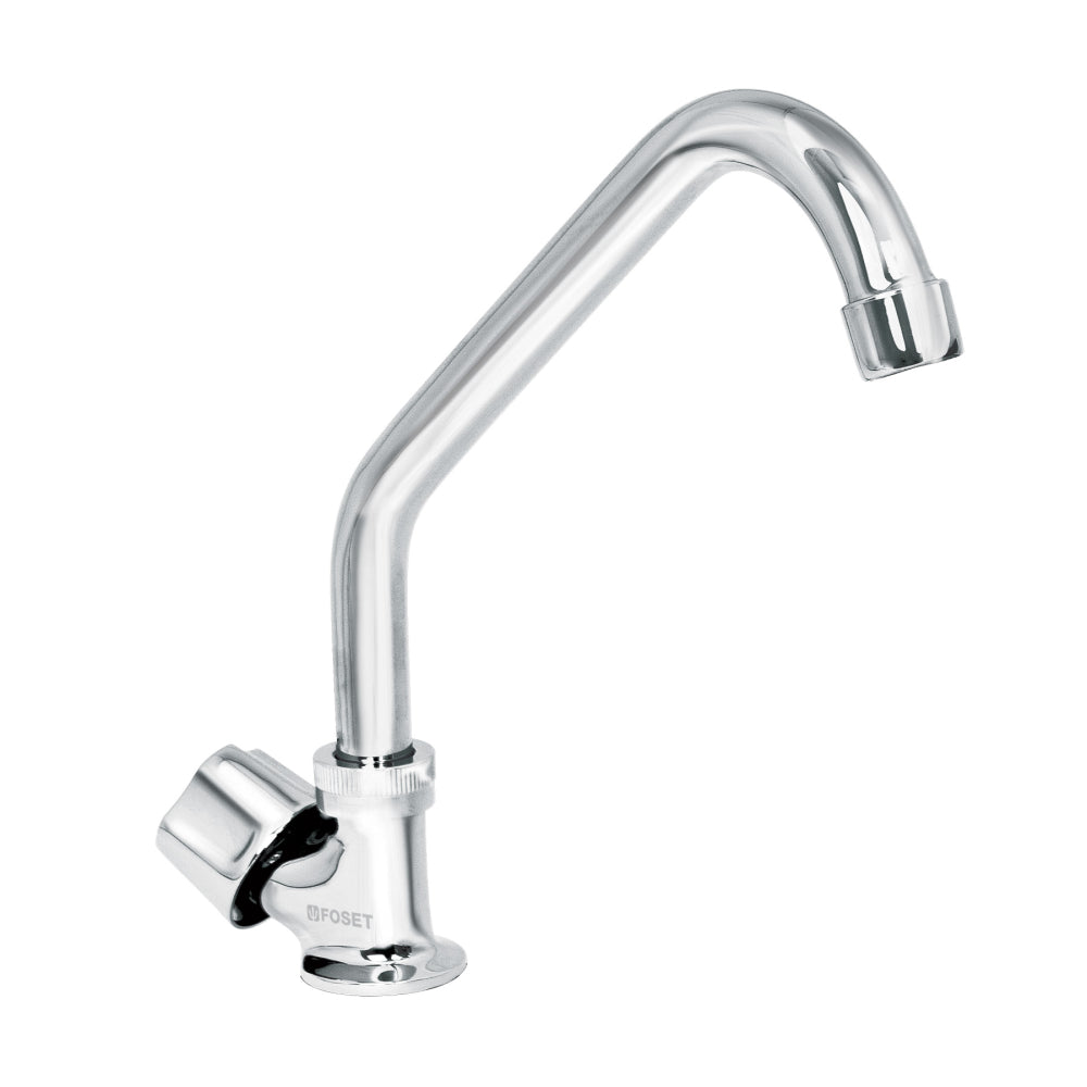 LLAVE INDIVIDUAL PARA FREGADERO CUELLO CORTO FOSET BASIC