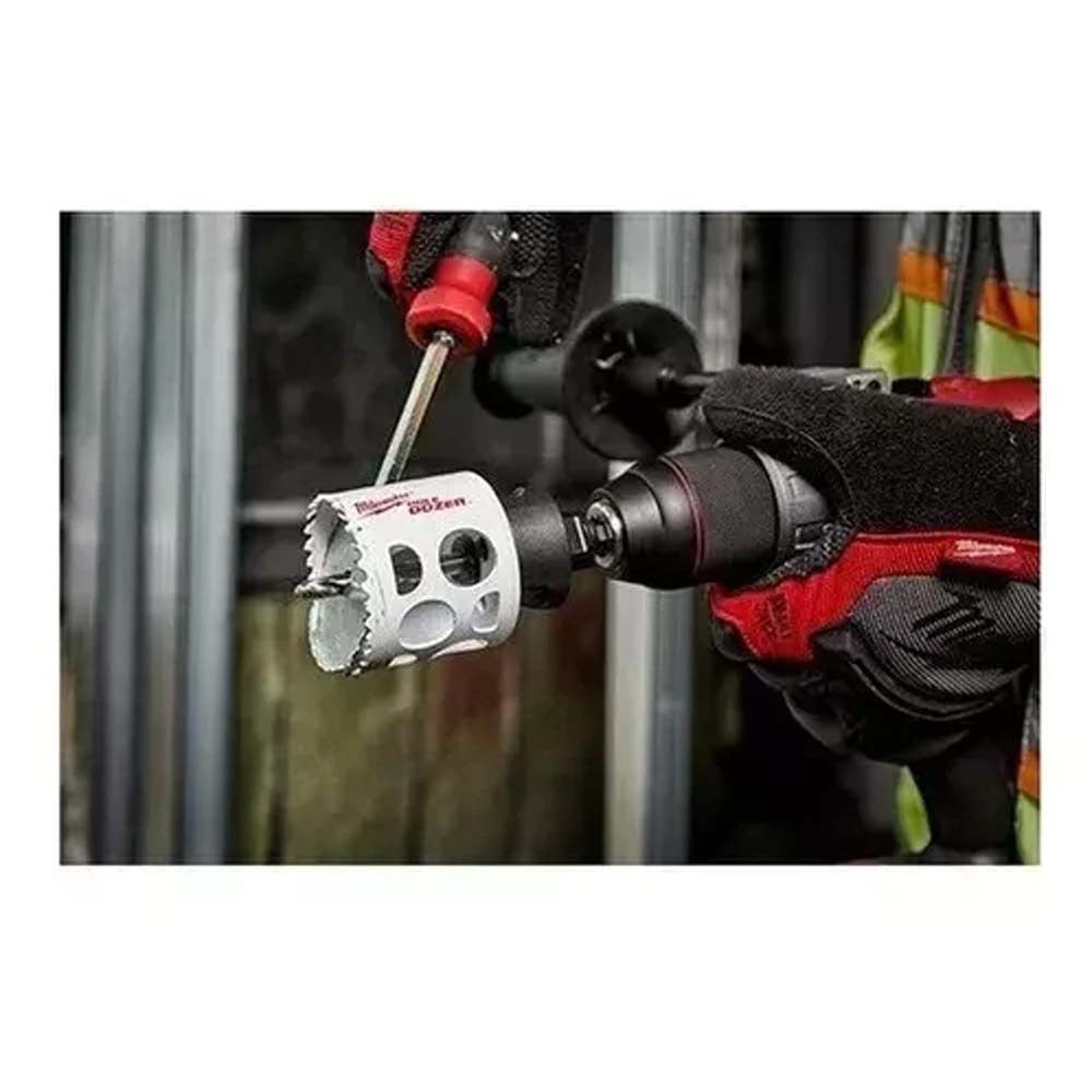 BROCA SIERRA BIMETALICA ENDURECIDA HOLE DOZER 1" MILWAUKEE