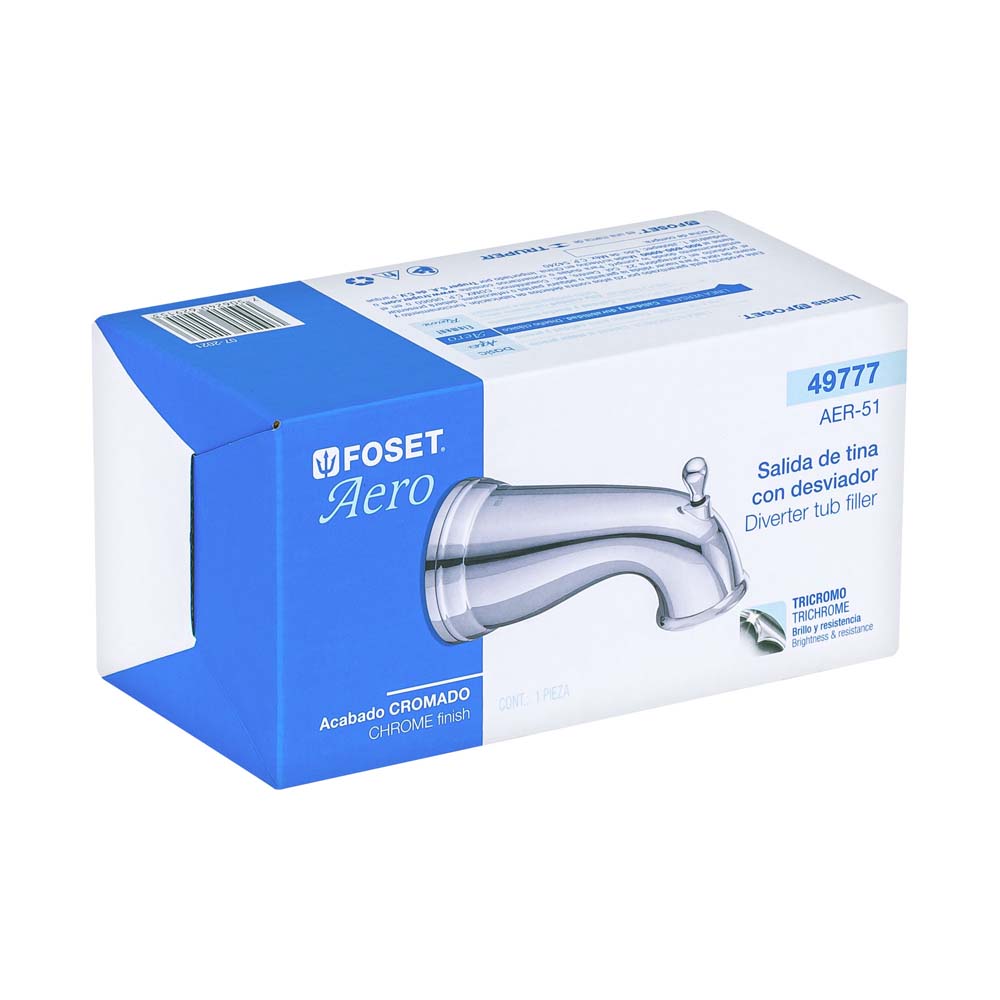 SALIDA DE TINA CON DESVIADOR FOSET AERO