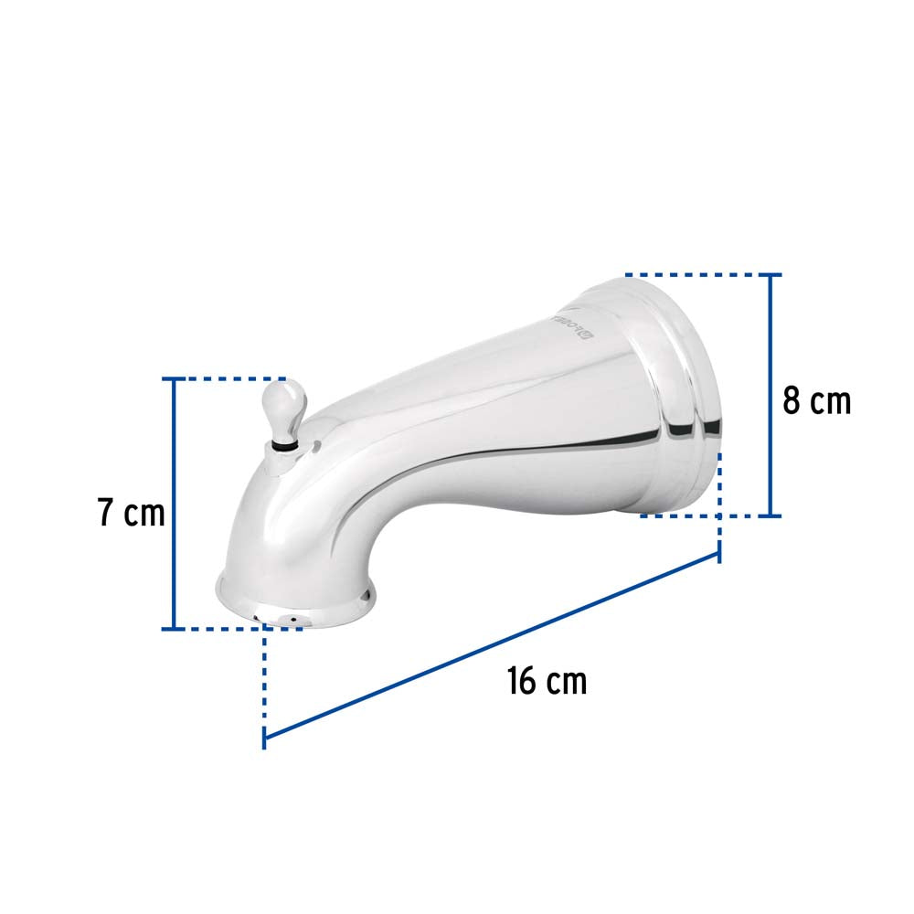 SALIDA DE TINA CON DESVIADOR FOSET AERO