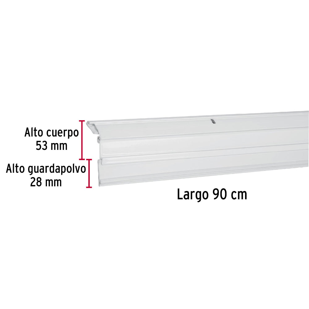GUARDAPOLVO AUTOMATICO 90 CM BLANCO TRUPER HERMEX