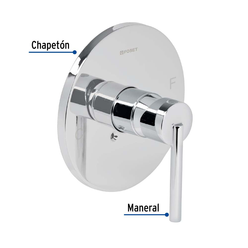 MONOMANDO PARA REGADERA FOSET ELEMENT