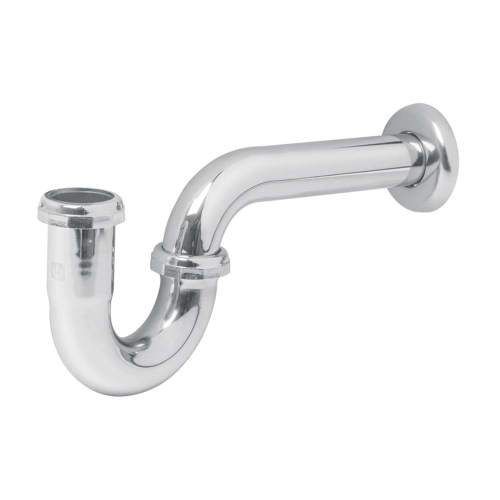CESPOL P/LAVABO DE LATON SIN CONTRA CROMO 1-1/4" MCA TRUPER FOSET *** OFRECER U-4207 ***