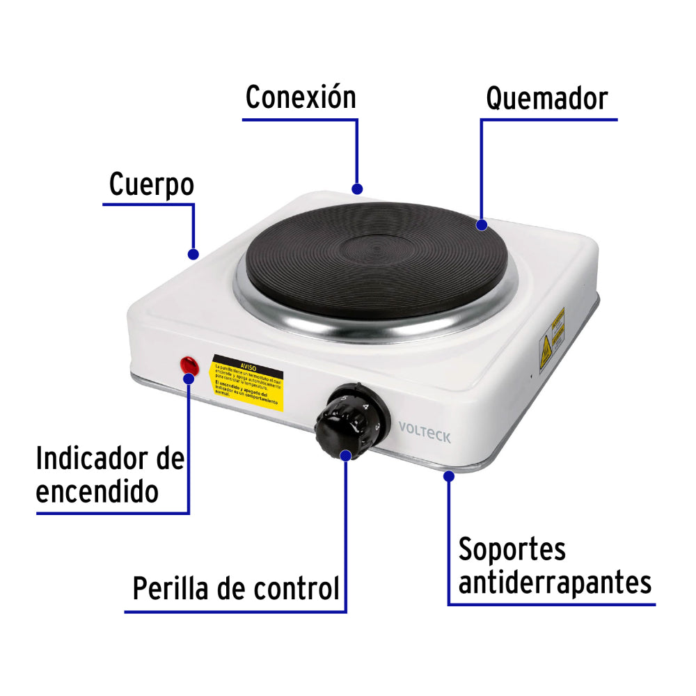 PARRILLA ELECTRICA DE DISCO INDIVIDUAL  PAEL-1CD