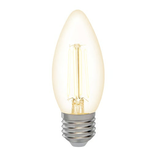 FOCO VELA C35 LED FILAMENTO 4.5 W IRC 80 LUZ CALIDA BRILLANTE BASE E27 ATENUABLE 4DEICLEDF30VC80