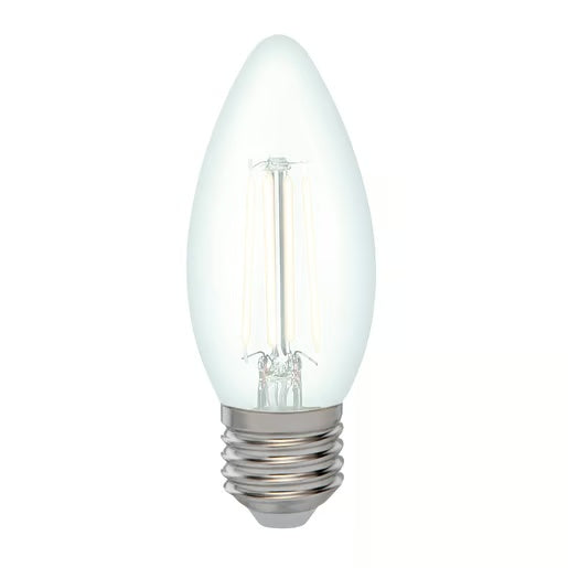 FOCO VELA C35 LED FILAMENTO 4.5 W IRC 80 LUZ DE DIA BASE E27 ATENUABLE 4DEICLEDF65VC80