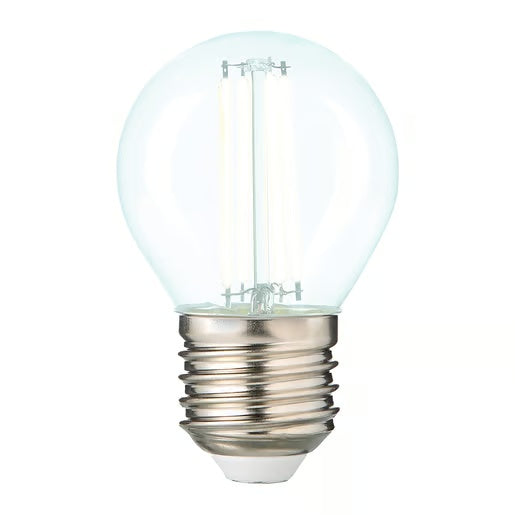 FOCO GLOBO G45 LED FILAMENTO 4.5 W IRC 90 LUZ DE DIA BASE E27 ATENUABLE 4DG45LEDF65VC90