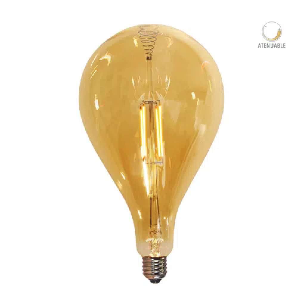 FOCO LED TECNOLITE DE FILAMENTO 4W ATENUABLE LUZ SUAVE CÁLIDA BASE E27 ***TECNOLITE HAE***