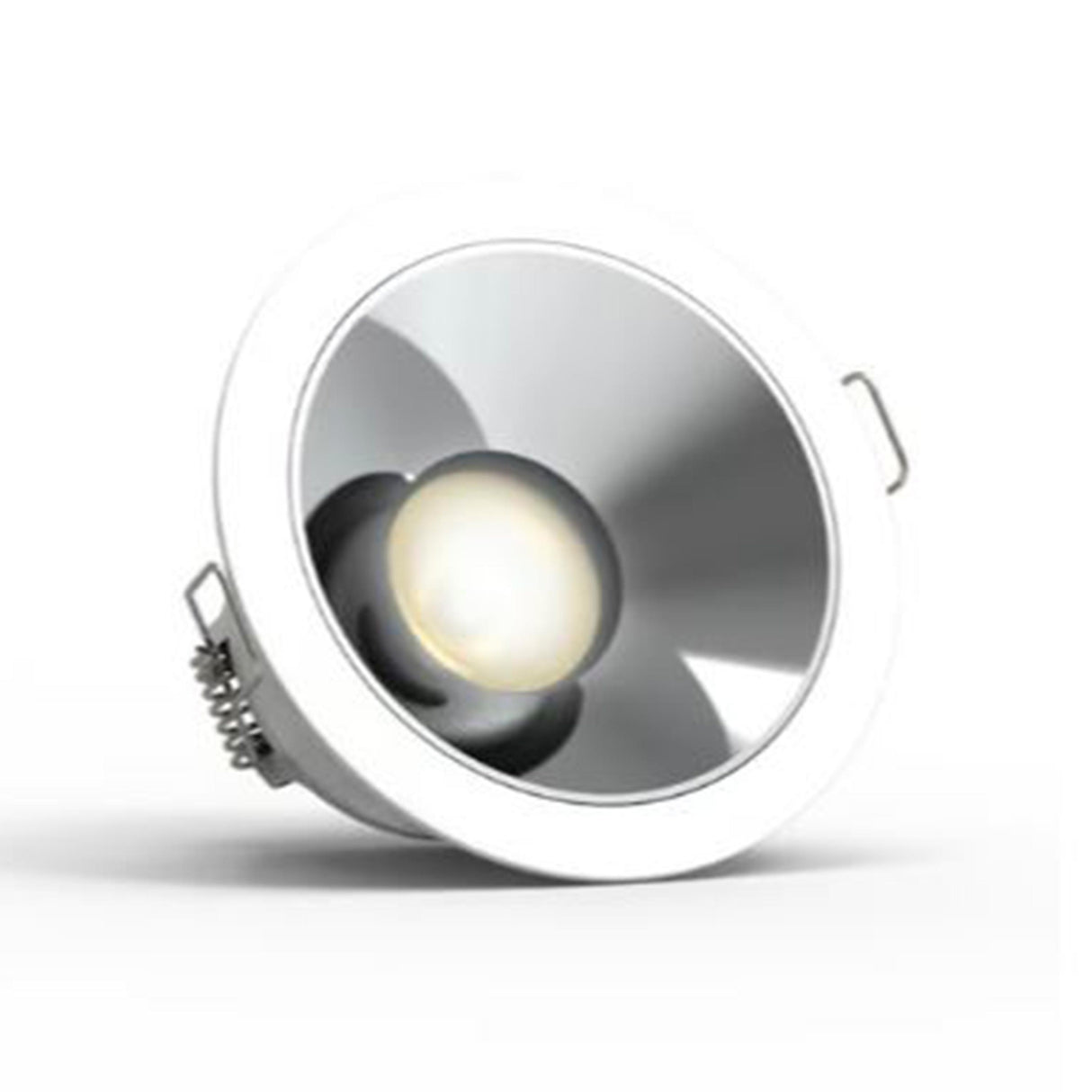 LUMINARIO INT. EMPOT. TECHO 4W/100-240V. 3000K BLANCO LUZ SUAVE CALIDA KALAUSI I ***TECNOLITE HAE***