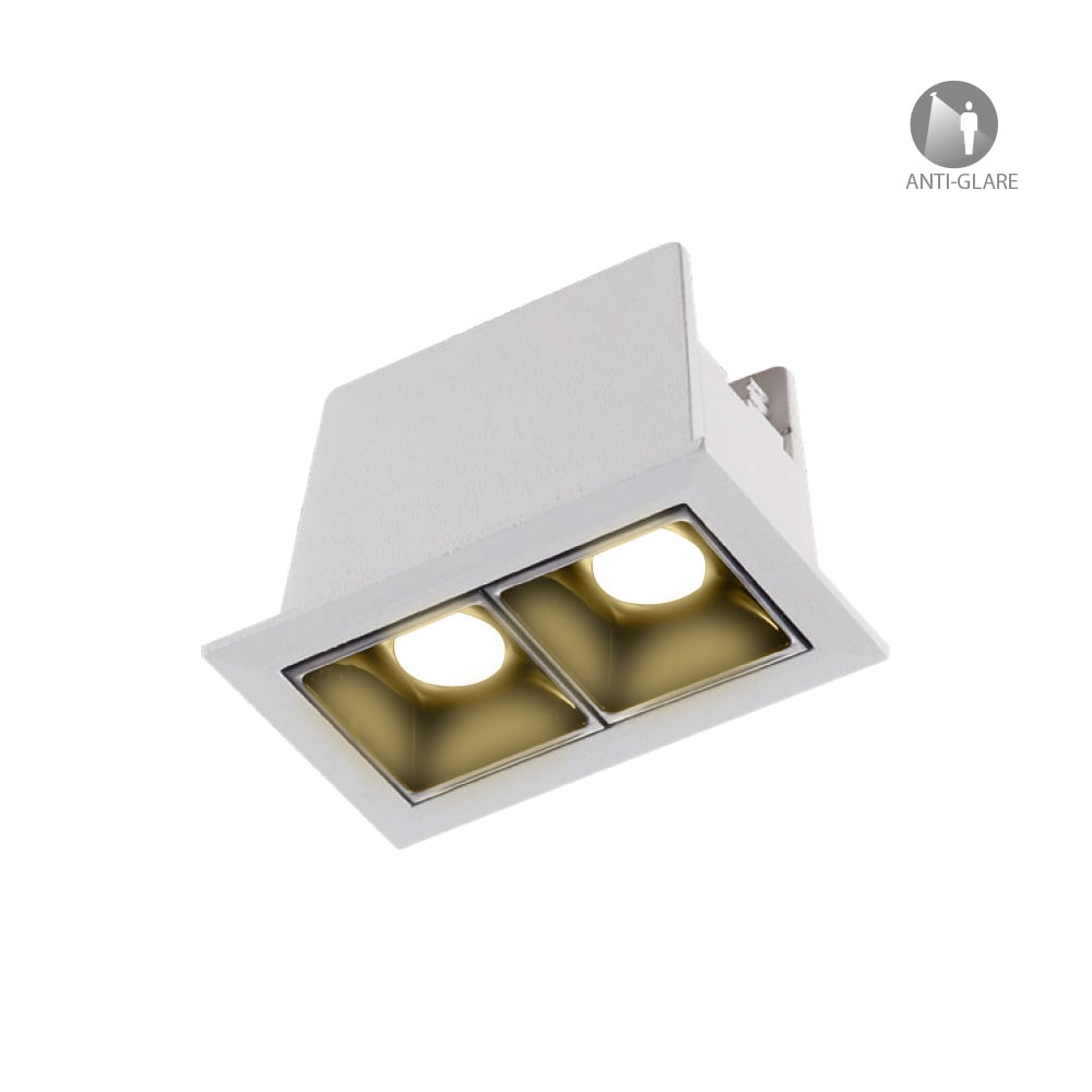 LUM INT EMP TECHO LED 4W100-127V3000K NEGRO MICARE I ***TECNOLITE HAE***