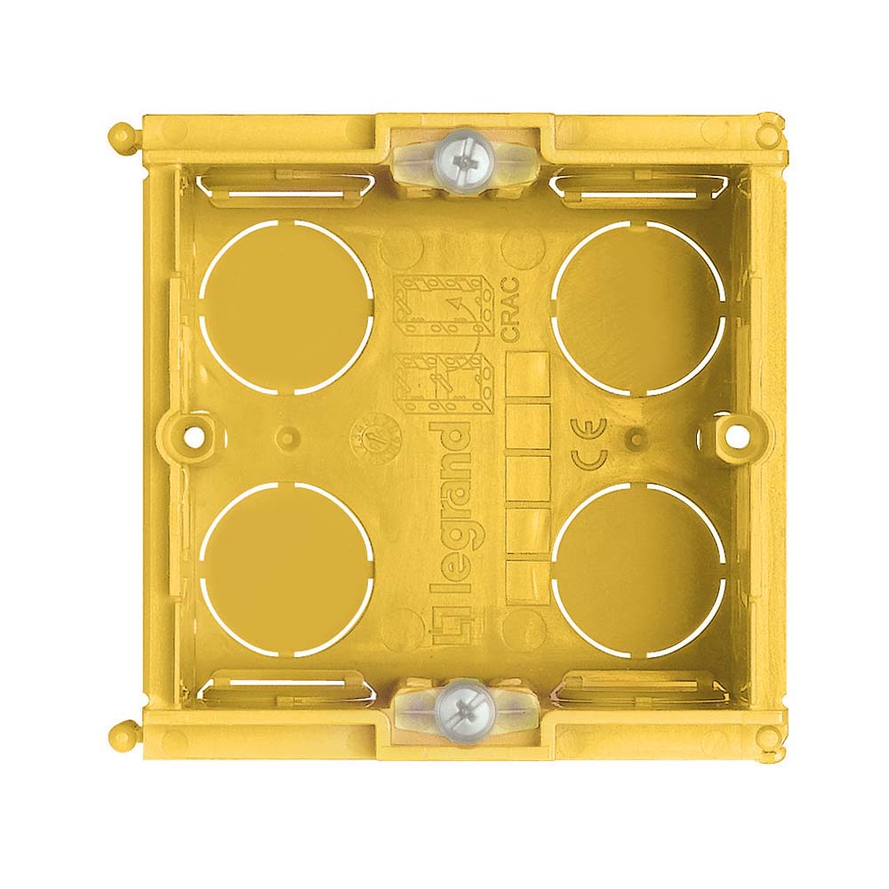 CAJA EMPOTRAR 2 MOD. INCLUYE TORNILLO 502E